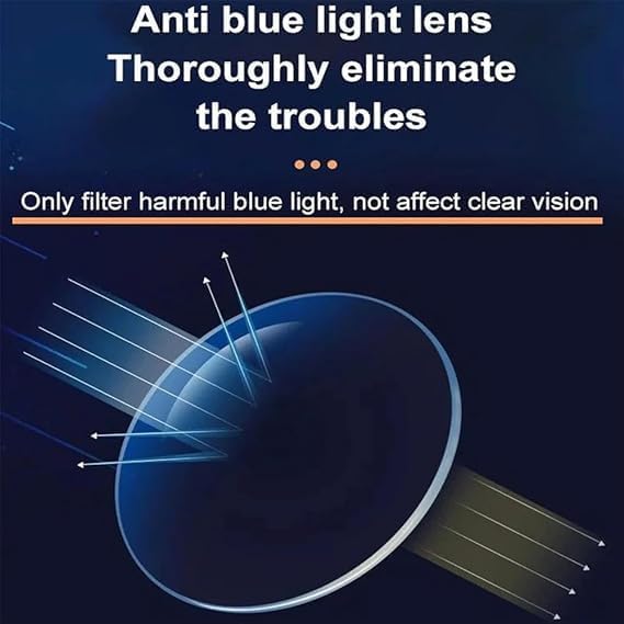 Clarity Blue Auto-Focus Glasses for Men & Women | Self-Adjusting Vision Eyewear | Automatic Adjustment Reading Glasses | Clear Near & Far Vision