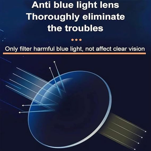 Clarity Blue Auto-Focus Glasses for Men & Women | Self-Adjusting Vision Eyewear | Automatic Adjustment Reading Glasses | Clear Near & Far Vision